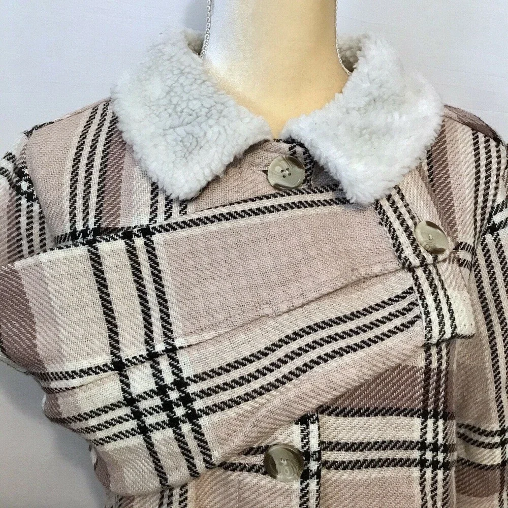 Susina NWT Plaid Jacket Women LP